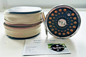 CORTLAND LTD GRAPHITE FLY REEL MADE IN ENGLAND