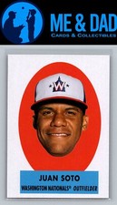 2021 Topps Archives #69PO-10 Juan Soto 1963 Topps Peel-Off