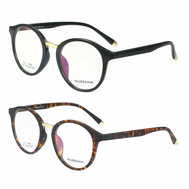 Round Optical Nonprescription Reading Eyeglasses Eyewear Mens Women