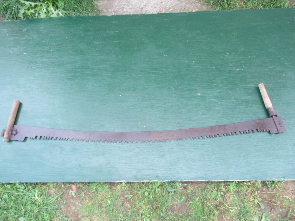 Antique crosscut saw deals