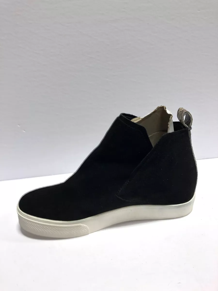 Dolce Vita Walker Womens Sneaker Black Suede 8.5M