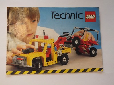 Lego Prospekt Catalog 1982 Medium Technic European 115382 115482 Technik Katalog