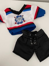 Hockey Uniform Lot Clothes Outfit BABW Build A Bear Workshop Plush Accessories