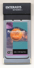 Enterasys Networks PCMCIA RoamAbout 802.11 Wireless LAN PC Card CSIBD-AA 40-Bit