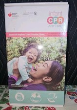 Infant CPR Anytime Kit American Heart Association DVD Training Baby Manikin