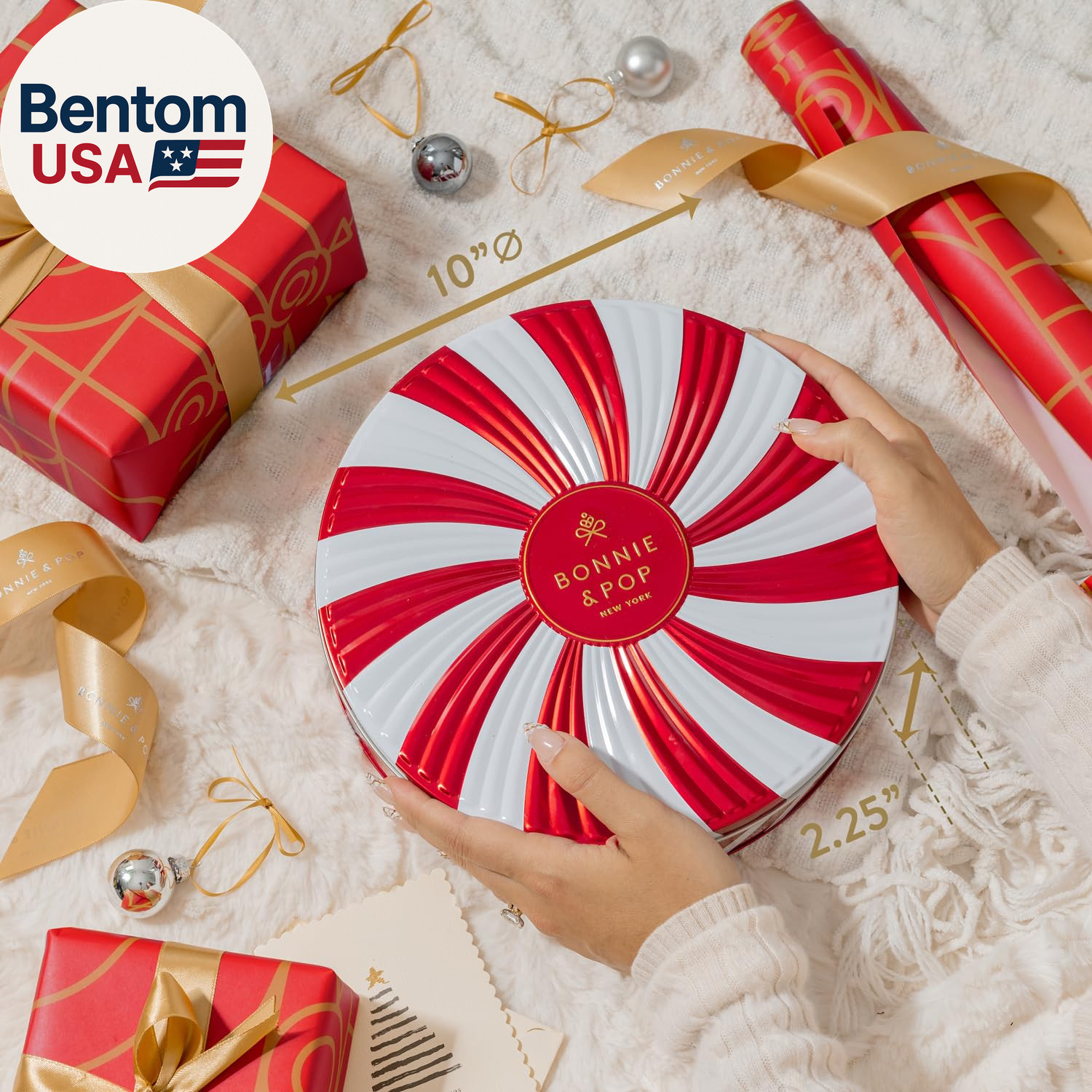 Christmas Gift Basket - Holiday Gifts - Chocolate & Nut Gift Box, Assortment Tra