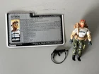GI Joe Outback 1987 Hasbro Figure 100% Complete Near Mint Condition w/ Card!