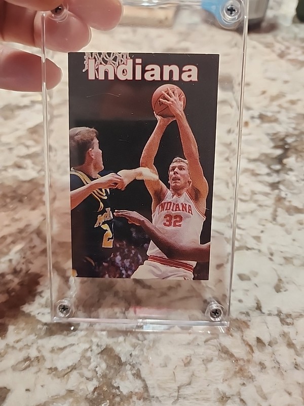 1990-1992 IU Indiana Hoosiers Basketball Schedule NCAA 