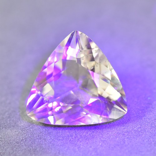 2.05Ct Trillion _ Natural "UV" Color Change Scapolite Loose Gemstone - Picture 2 of 2