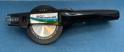 Dymo Office Mate I 1 1530 Labeling Machine Uses 1/4'' and 3/8'' Tape