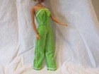vintage Mattel Barbie Best Buy green jumpsuit #9965