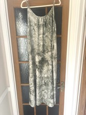 SOYACONCEPT Green & White Cami Dress Size XL Brand New With Tags