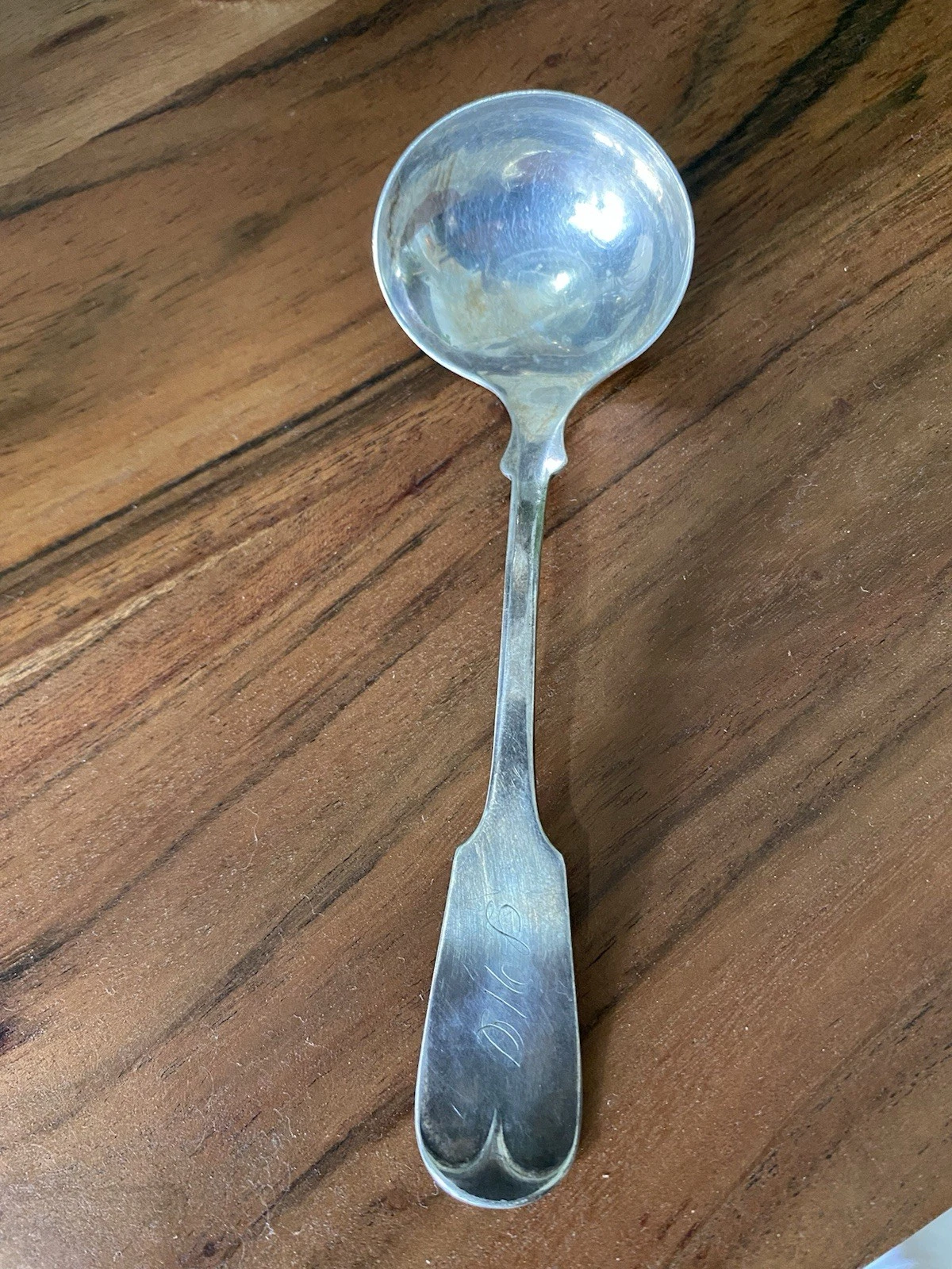 Vintage Antique Rogers & Bro A1 Silver Sauce Ladle Spoon, Approx 6”