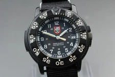Navy Seals [N MINT]  Luminox Series 3000/3900 Black Analog Mens Watch From Japan