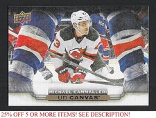 2015-16 Upper Deck Canvas #C53 Michael Cammalleri New Jersey Devils