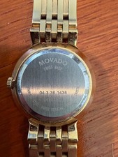 Movado Esperanza Women  s Yellow Gold Stainless Steel Watch MSRP  1295.00