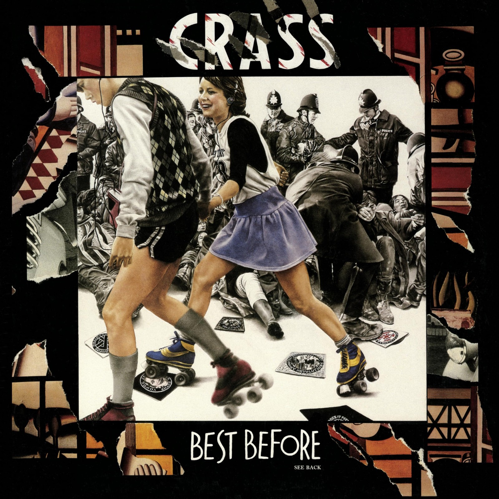 Crass Best Before...1984 Double LP Vinyl CATNO5R NEW