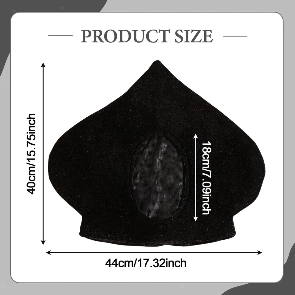 Sombrero de Halloween Foto Accesorios Moda Adultos Gorra para Juegos de Rol Juegos con disfraces Escenario Foto 3 de 4