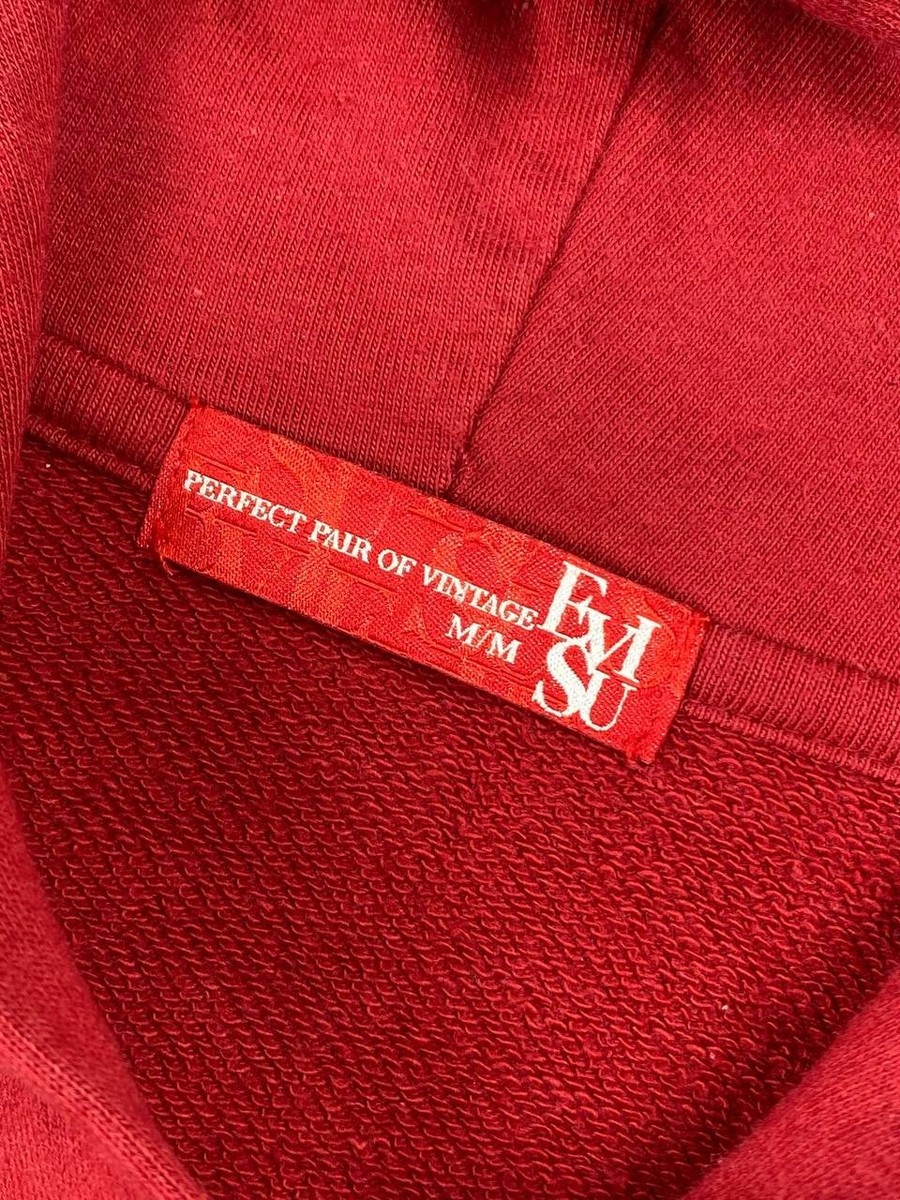 Vintage Evisu Big Logo Hoodie Japan Men Size M Red | eBay