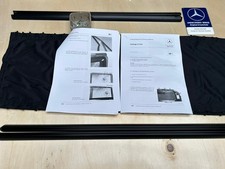 Mercedes w126 Tür vorhäng Rear Doors curtain Black Mercedes w126 Tür vorhäng Rear Doors curtain Black