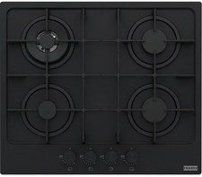 Franke 106.0670.112 Piano Cottura 60cm Nero Matto per Cucina 4 Fuochi a Gas Grig