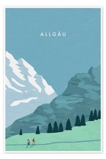Poster Allgäu - Katinka Reinke