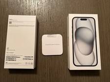 BOX ONLY Apple iPhone 15 Black 128GB A2846 BOX ONLY