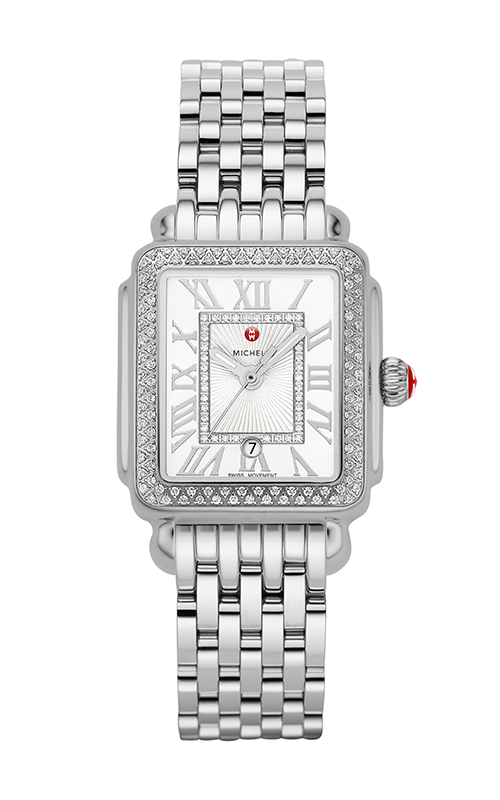 MICHELE MWW06G000001 DECO MADISON DIAMOND BEZEL DIAM BEZEL SILVER DIAL