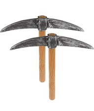 Costume Replica Pickaxe Prop Set 2pc Cowboy &...