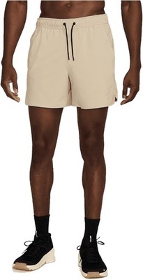 Nike Unlimited Men's Dri-FIT 5'' Unlined Versatile Shorts (Desert Khaki/Black/Des