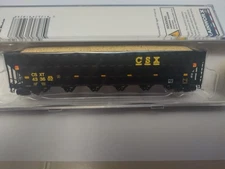 Trainworx N scale CSX 6-door Woodchip Hopper, CSXT 433602 NEW Rare 