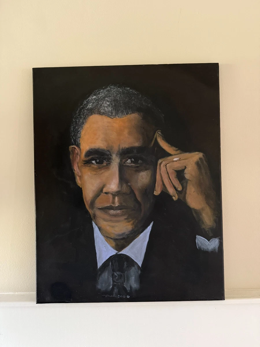 Obama Painting In Art Paintings for sale | eBay