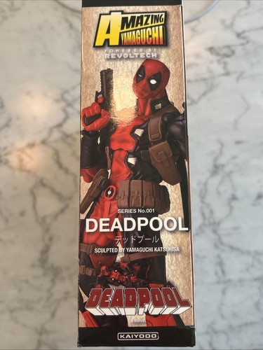 Amazing Yamaguchi Series No. 001 Deadpool Action Figure New In Box - Picture 6 of 9