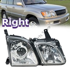 Right For Lexus LX470 1998-2007 Front Headlight Headlamp Driving Lamp Halogen