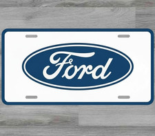 Ford 6 X 12 Novelty Aluminum License Plate Made In Usa New