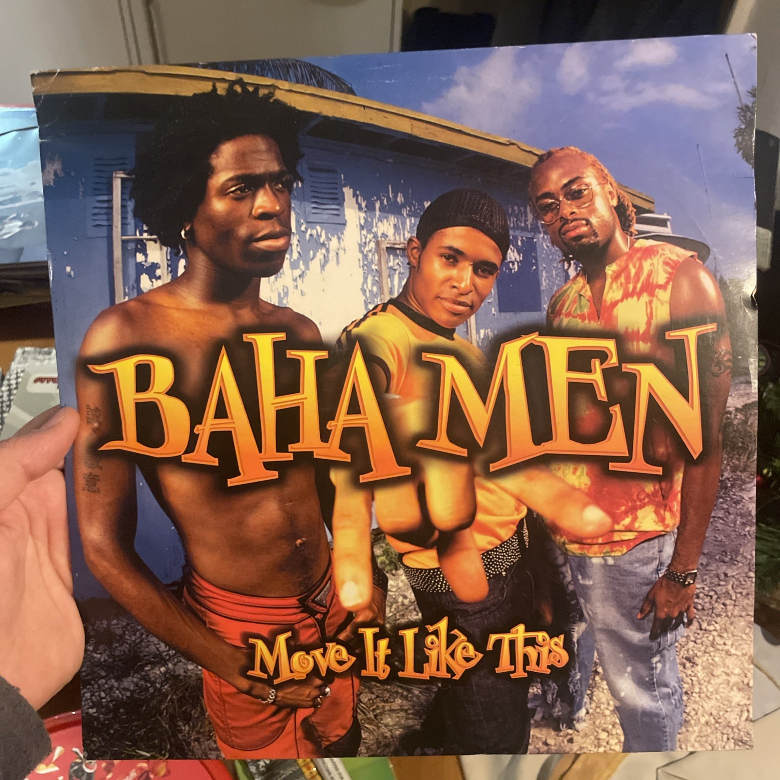 BAHA MEN MOVE IT LIKE THIS 12" Vinyl record EMI