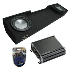 1988-1998 Chevy CK Silverado Ext Truck Harmony A102 Dual 10" Sub Box CXA800.1
