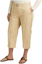 Ralph Lauren Micro-Sanded Twill Belted Wide-Leg Pants 4 NEW 125 200876606001