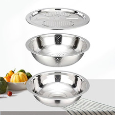 Grattugia Verdure Acciaio Inox Teksome con Contenitore – Grattugia Carote Patate