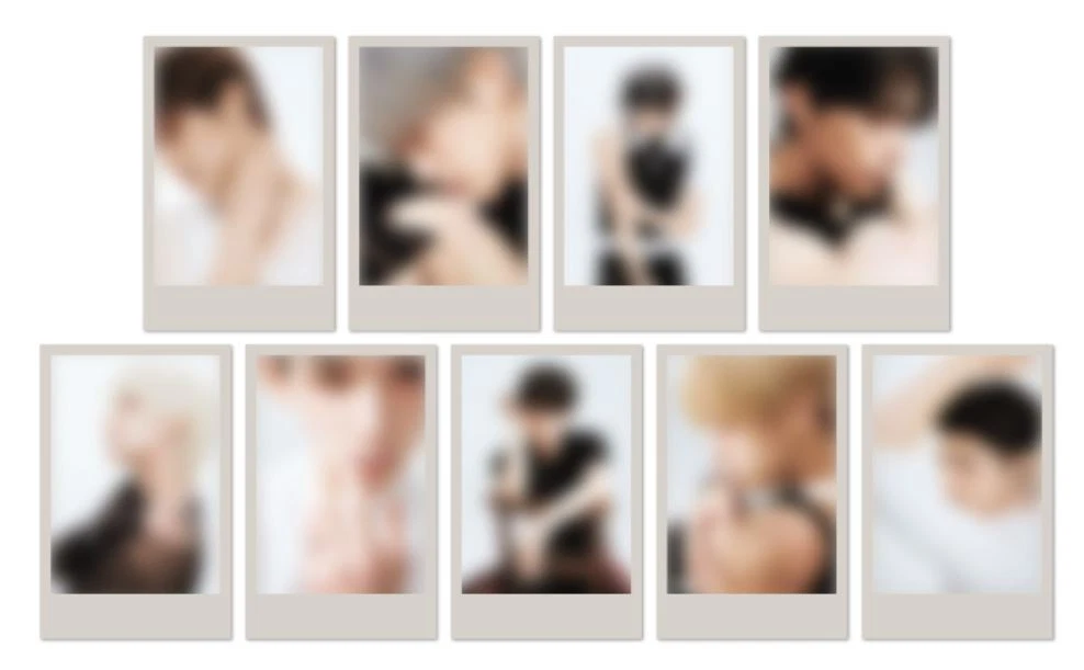 Tarjeta fotográfica &TEAM "Mark on Me" Kpop Oficial Todo POB _ 100 Elige (10 Tipo)