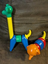 1966 Zoo It Yourself Tupperware Toys Animals Plastic Age 1+