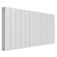 Kudox AluLite Aluminium Radiator 600 x 1230mm Textured White BTU4987 RRP £491.99
