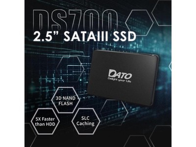 512GB SSD 2.5'' SATA III Internal Solid State Drive, 3D NAND, SLC Cache, Up DATO