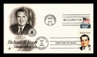 DR JIM STAMPS US COVER PRESIDENT NIXON INAUGURATION FDC TIME TRAVEL COMBO