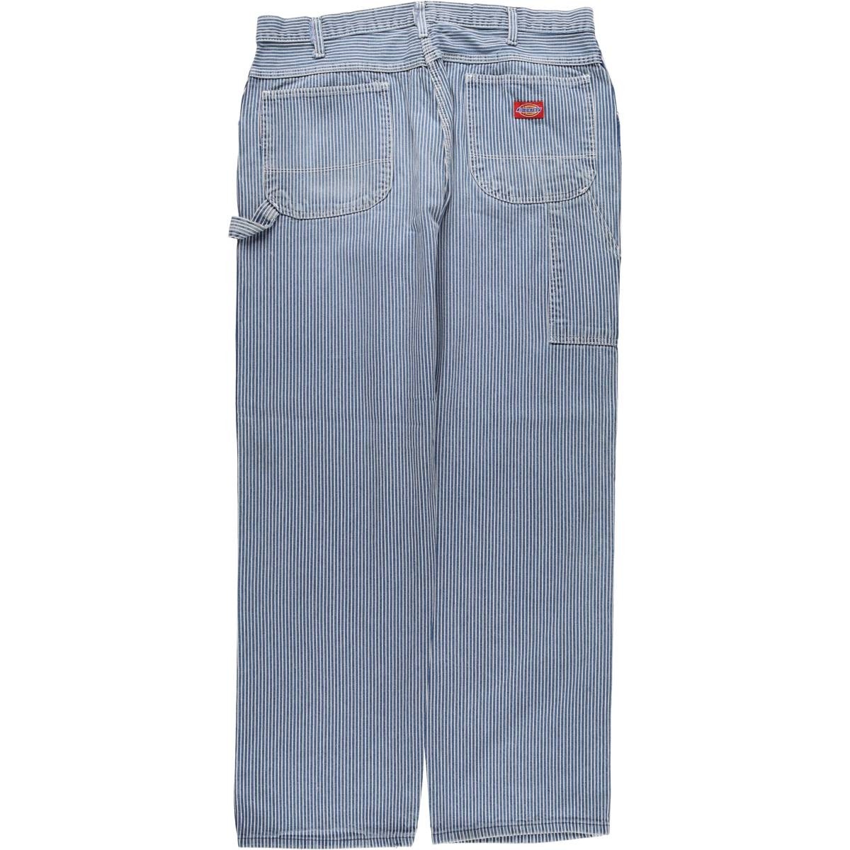 Vintage 80'S-90'S Dickies Hickory Stripe Denim Painter Pants