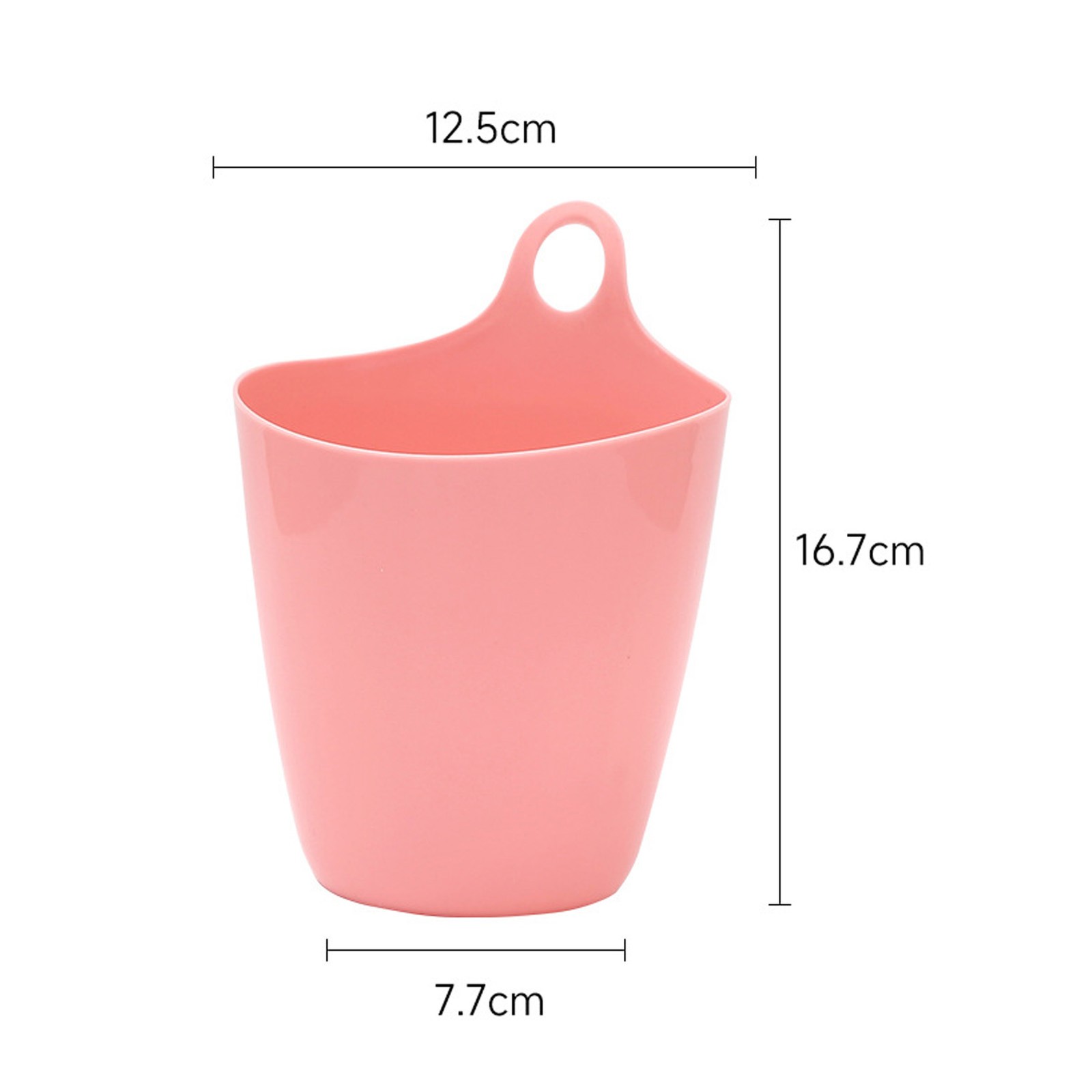 Hanging Trash Can Mini Multifunctional Space Saving Plastic For Dormitories For