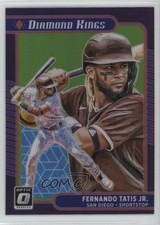 2021 Panini Donruss Optic Diamond Kings Lime Green Prizm Fernando Tatis Jr 1rm2