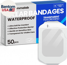 Large Waterproof Bandages Clear Dressings Tattoo Tape Sensitive Skin Wounds Care
