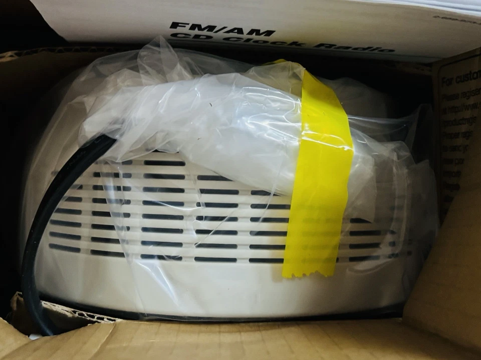 Sony Dream Machine ICF-CD815 Dual Alarm Clock Radio Stereo CD Player~NEW IN BOX - Image 4 of 4