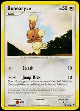 Buneary 73/130 Diamond & Pearl - Pokemon NM/M (Common) on eBay
